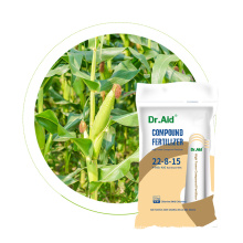 DR AID NPK AGRICULTAL BLANC Granular Compound Fertilizer 22 8 15 avec des prix compétitifs pour le coton du Xinjiang